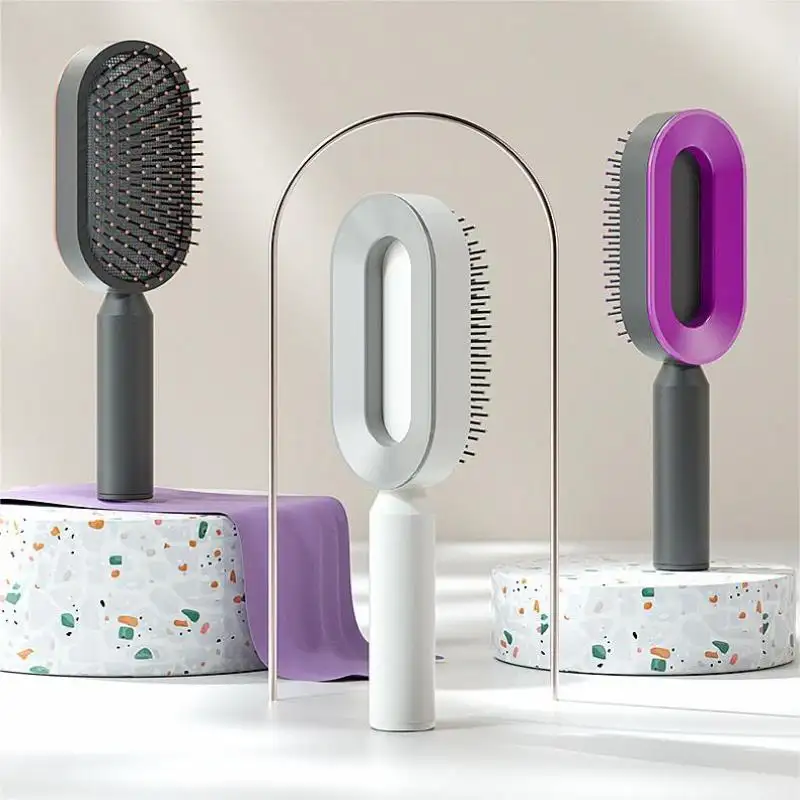 Atacado Hairdressing Styling Tool Cabelo Pente Confortável Moda Air Cushion Hairbrush For Hair Massage