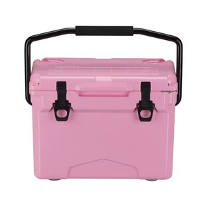 Factory Direct Sales Popular Design 18QT <strong>Cooler</strong> Box Large Capacity Pink PE Insulated Thermal <strong>Cooler</strong> for Food <strong>Cans</strong> Factory Price - Product Image 1