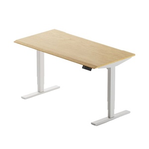 Tavolo regolabile Solidwood macellaio legno di gomma funzioni Multiple mobili per la casa scrivania moderna computer da tavolo - Product Image 1