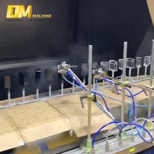 DM şişe kaplama hattı parfüm cam kaplama makinesi renk otomatik plastik için sprey boya makinesi - Product Image 2