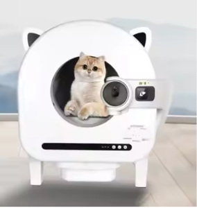 Daha akıllı bir evcil hayvan bakım deneyimi için çoklu kedi tanıma ve otomatik atık ambalaj ile 360 ° AI akıllı kedi kum kabı - Product Image 2