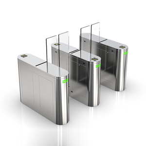 Barriera a sportelli di controllo di accesso intelligente automatica ad alta sicurezza a tutta altezza con 10 paia di sensori IR - Product Image 2