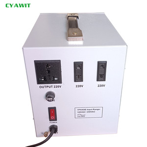 SVC tek fazlı AC dijital bakır Servo Motor otomatik voltaj regülatörü sabitleyici AVR 1KVA 50KVA kapasiteleri - Product Image 6