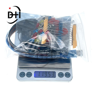 Starter Kit per UNO R3 Mini Breadboard LED Jumper Wire bottone per Arduino Kit per laboratorio di educazione scolastica