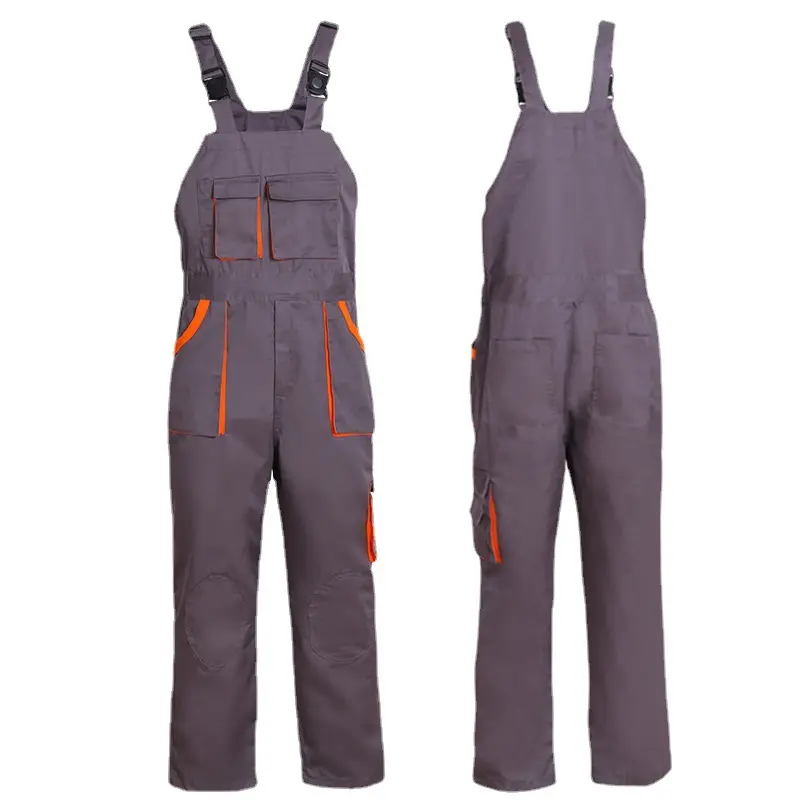 100% cotton FRC quần áo chống cháy hàn điện làm việc mặc FR chất chống cháy tổng thể quần yếm nam