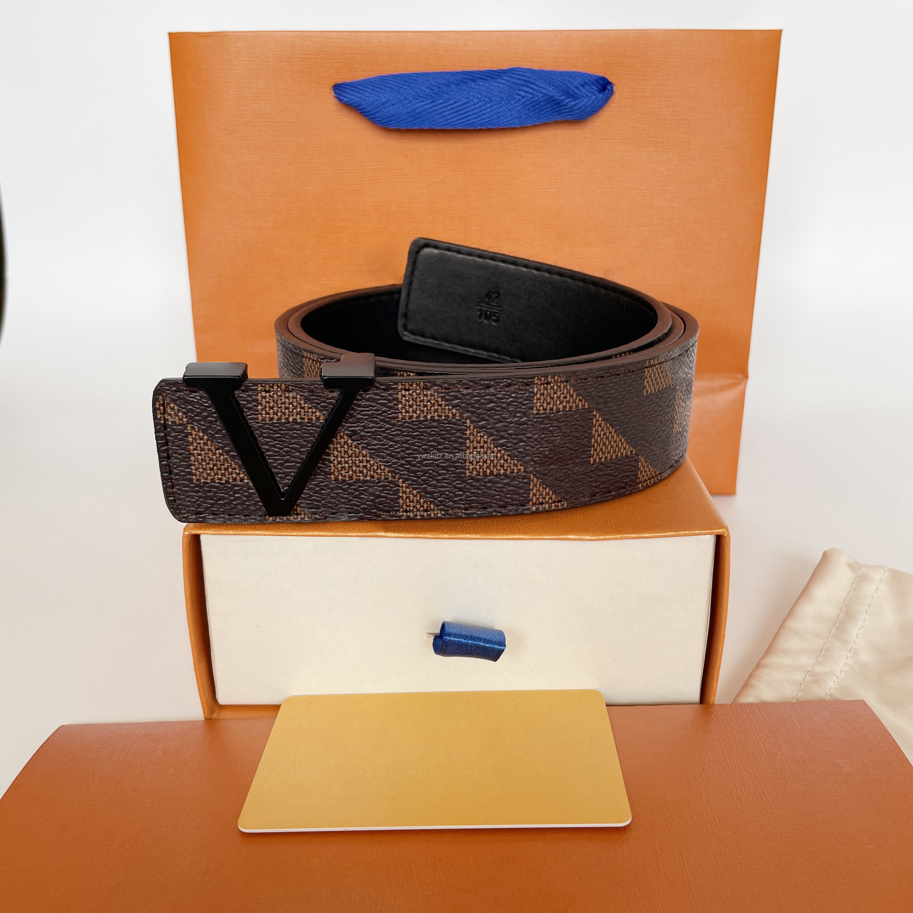 Marron3 - Motif 03 + Boucle Noire + Coffret