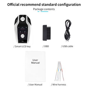 AOXUTONG CF618 akıllı uzaktan kumanda araba anahtarı ile LCD ekran araç güvenlik Alarm anahtarı - Product Image 4