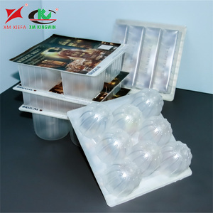 Tùy chỉnh bảo vệ môi trường cấp thực phẩm PP nhựa <span class=keywords><strong>ICE</strong></span> <span class=keywords><strong>CUBE</strong></span> bao bì khuôn hình chữ nhật vỉ quá trình - Product Image 4