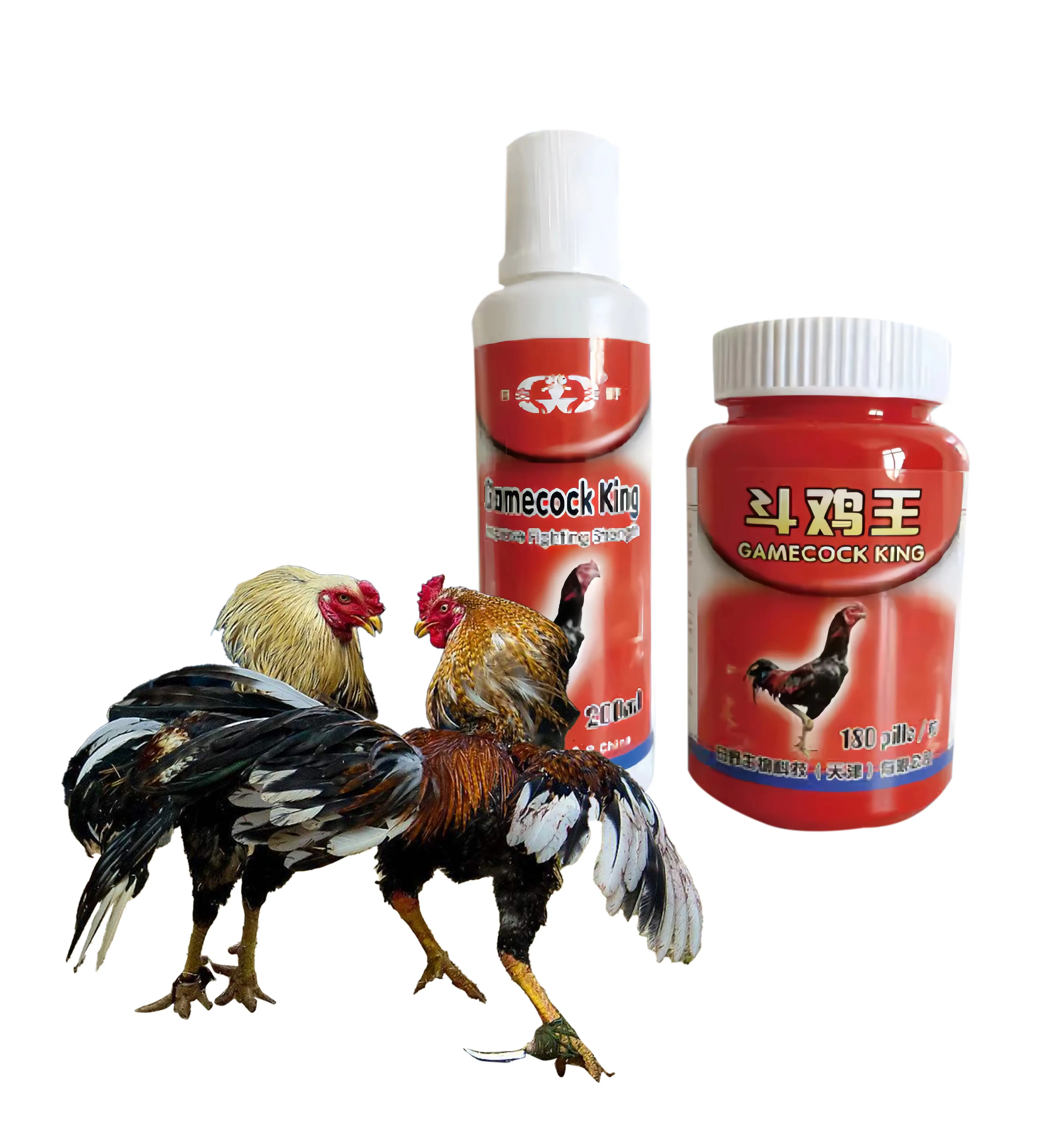 Suplemento e vitaminas para galos Gamefowl para combater gajos