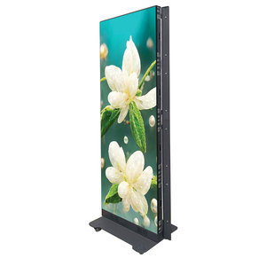 AOYI Portable Kiosk <strong>Display</strong> with 10 Point Touch <strong>Sensor</strong> 43 Inch Cloud Management <strong>System</strong> for Digital Signage