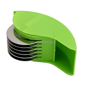 Vegetable Roller Slicer <strong>Cutter</strong> Herb Roller Mincer Chopper Manual Hand Scallion Chive <strong>Mint</strong> <strong>Cutter</strong> with 6 Stainless Steel Blade