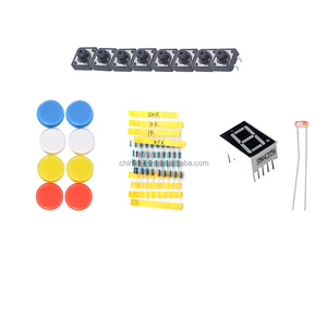 DIYmall arduino projesi deney kiti elektronik bileşen başlangıç kiti ahududu Pi için w/güç kaynağı modülü, Breadboard