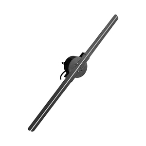 42cm 3DホログラムプロジェクターLEDファン回転アニメーション広告ディスプレイSDカード付き広告機器 - Product Image 1