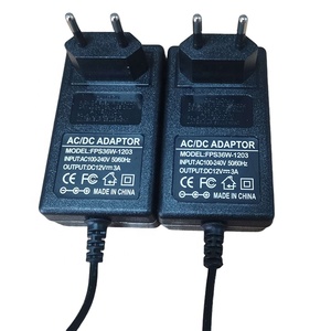 Adaptador de corriente 12V 0.3a AC DC adaptador de corriente de salida de voltaje constante DC 12V - Product Image 4
