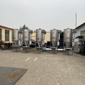 Automatic Plastic Raw Material Mixing Machine Vertical <strong>Screw</strong> <strong>Mixer</strong> Storage Tank Plastic Color <strong>Mixer</strong>