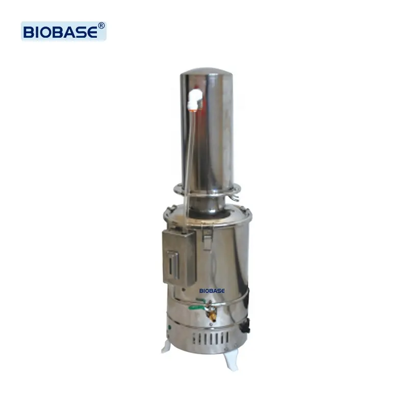 Sistema destilador de destilación de agua de calefacción eléctrica BIOBASE Material de acero inoxidable para laboratorio
