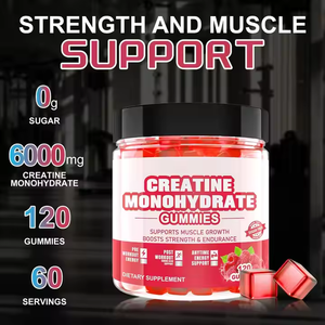 חם מכירת מראש אימון אנרגיה תוסף monohydrate gummies תומך שרירים גדילה שרירים creatine - Product Image 2
