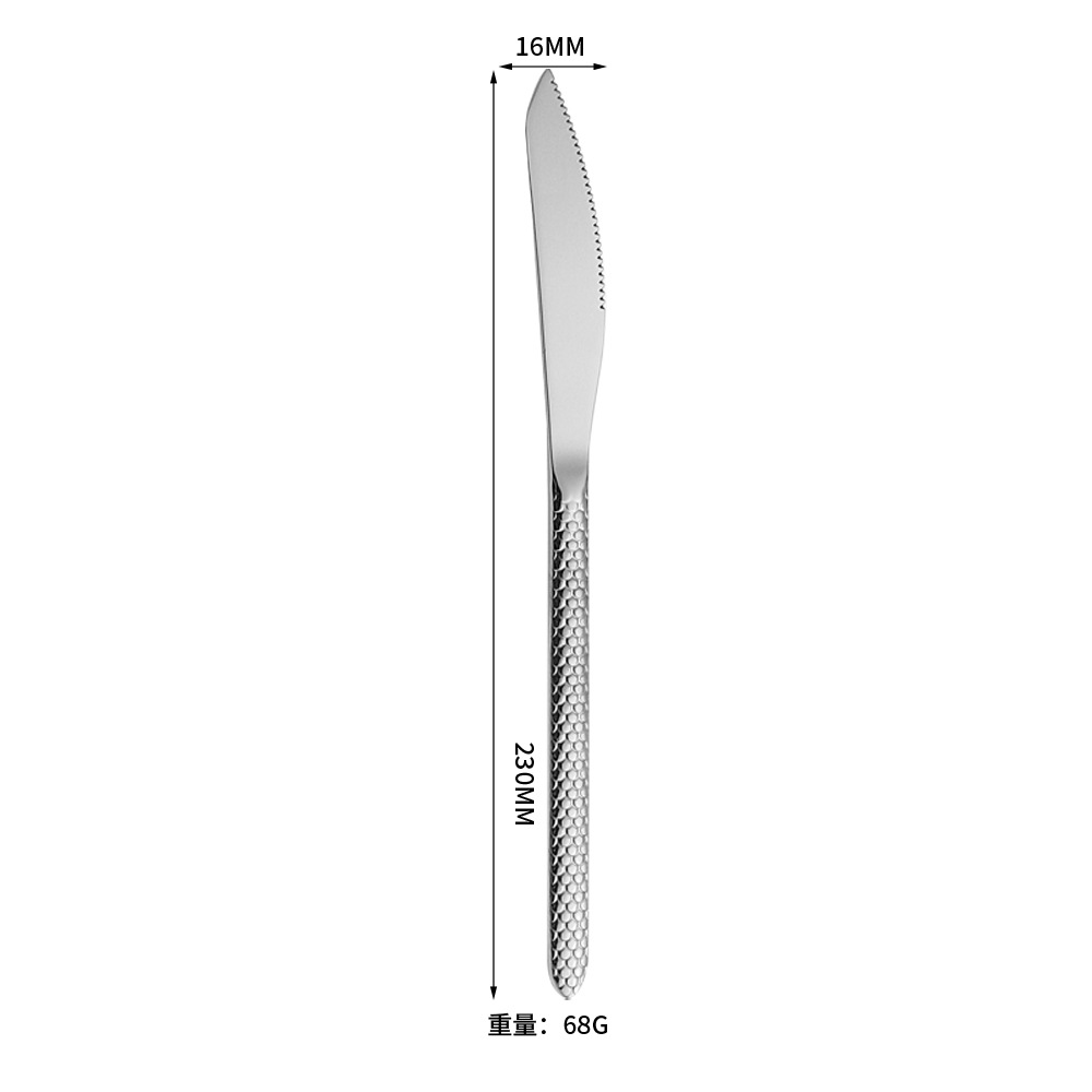 Silver dinner knife