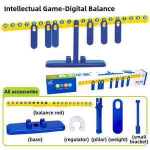 Interacción entre padres e hijos Juguetes matemáticos Juego de equilibrio digital Equilibrio numérico temprano Juego de mesa de aprendizaje de matemáticas - Product Image 6