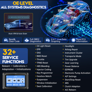 X100 bantalan 2 in 1 kunci mesin Diy kunci mobil <span class=keywords><strong>Programmer</strong></span> Obdii Scanner alat diagnostik <span class=keywords><strong>Programmer</strong></span> kunci mobil pemasok Cina - Product Image 5