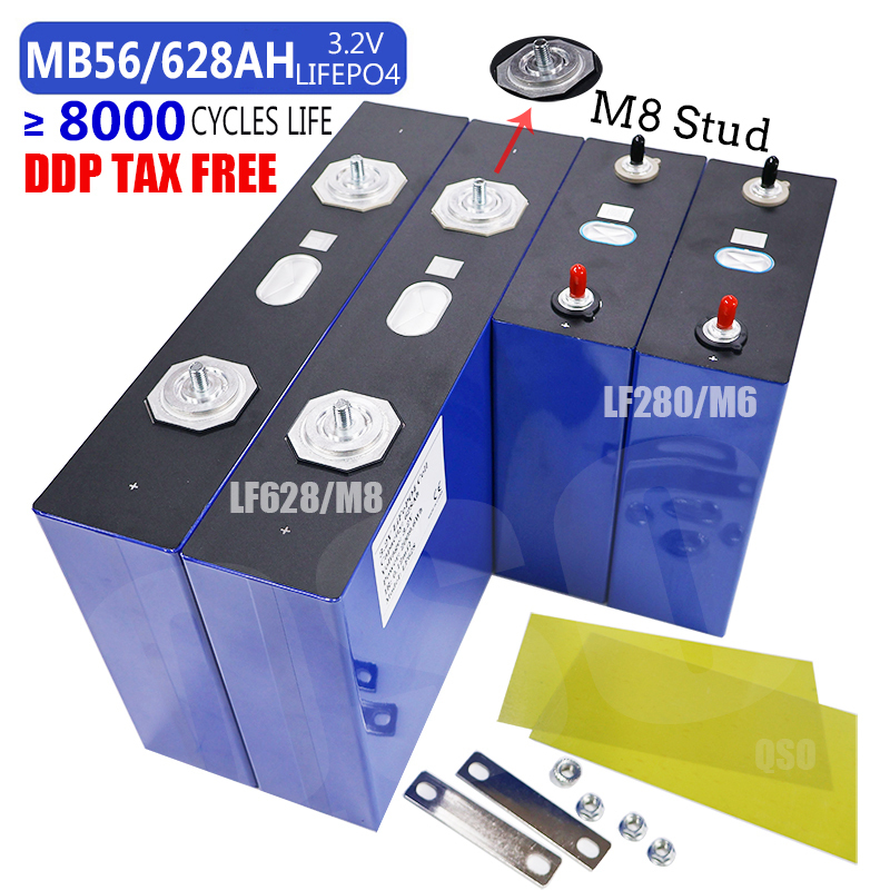 3.2V MB56 628AH Lifepo4 Cell