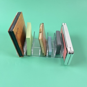 ALLifemax Tùy Chỉnh Nhựa Eyeshadow Palette Trang Điểm Tổ Chức Phần Chia Acrylic Make Up Pallet Lưu Trữ Chủ - Product Image 2