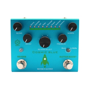 Mokyaudio แป้นเหยียบเอฟเฟกต์กีตาร์, แป้นเหยียบดิจิทัลพร้อมแป้นเหยียบเสียงสะท้อนบัฟเฟอร์/บูสเตอร์