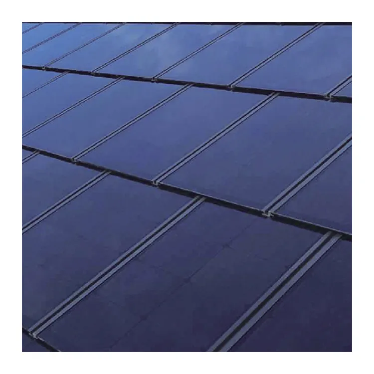 Ad alta efficienza solare fotovoltaico BIPV modulo solare integrato & tegole 2 in 1 tetto solare tegole per residenziale