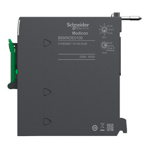 BMX Series Processor Module BMXNOE0100 Ethernet <strong>Modbus</strong> <strong>TCP</strong>/<strong>IP</strong>, 10/100M Baud Rate, 1 RJ45 Ethernet <strong>Port</strong>, Memory Card Slot - Product Image 4