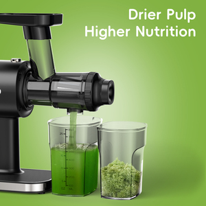 BioloMix BPA ücretsiz yavaş çiğneme burgu sıkacağı meyve ve sebze düşük hız suyu sıkacağı kompakt soğuk pres sıkacağı makinesi - Product Image 4