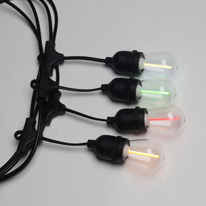 Outdoor S14 Chase Bright RGBW LED Festive Decorative <strong>Light</strong> <strong>String</strong> <strong>Remote</strong> Control 15M with 15 E27 E26 <strong>Lights</strong> IP65 - Product Image 6