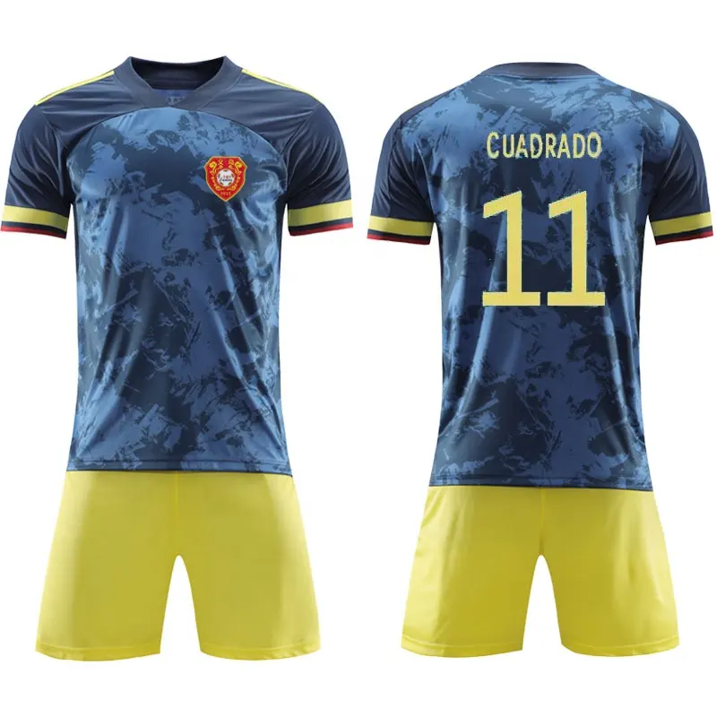 Jersey Sepak Bola Kualitas Terbaik Tim Nasional 2021 Futbol Camiseta Dikirim Ke Kolombia