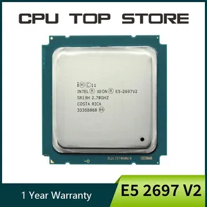 Intel Xeon E5 <strong>2697</strong> <strong>V2</strong> 2.7GHz LGA 2011 SR19H server cpu processor High quality 12 cores 24 threads E5 2697V2 - Product Image 1