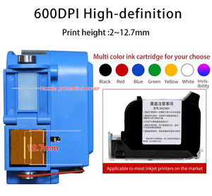 600DPI 1-12.7mm Inkjet <strong>Printing</strong> Inkjet Label <strong>Printing</strong> <strong>Machine</strong> Inkjet Batch <strong>Code</strong> <strong>Printing</strong> <strong>Machine</strong> - Product Image 5