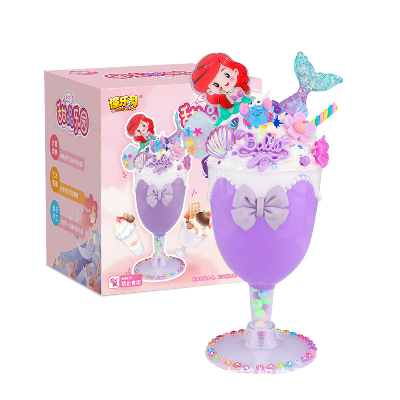 Mermaid princess-color box packaging