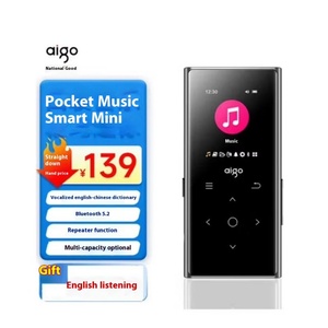 MP3 cảm ứng nút Máy nghe nhạc âm thanh cao chất lượng âm thanh Walkman nhiều chức năng phương tiện truyền thông loa HIFI xách tay với đài phát thanh - Product Image 6