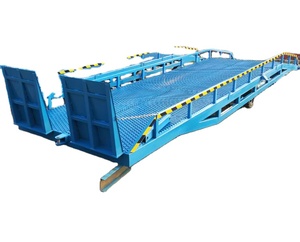 El fabricante suministra directamente rampas de carga de contenedores de puente de embarque móvil de elevación Nivelador de muelle móvil 6T 8T 12T - Product Image 1