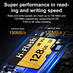 H-<strong>Flash</strong> 128GB Original SD TF <strong>Memory</strong> Card Pack 4GB 8GB Mini SD <strong>Class</strong> 10 <strong>Speed</strong> for Mobile Dash Cam MP3 Data Save - Product Image 3