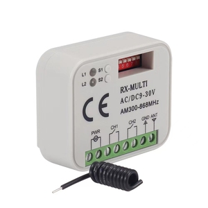 433MHz telecomando Wireless DC 12V alimentatore a 4 pulsanti tastiera in silicone funzione di temperatura intelligente per l'apprendimento uso Garage - Product Image 6