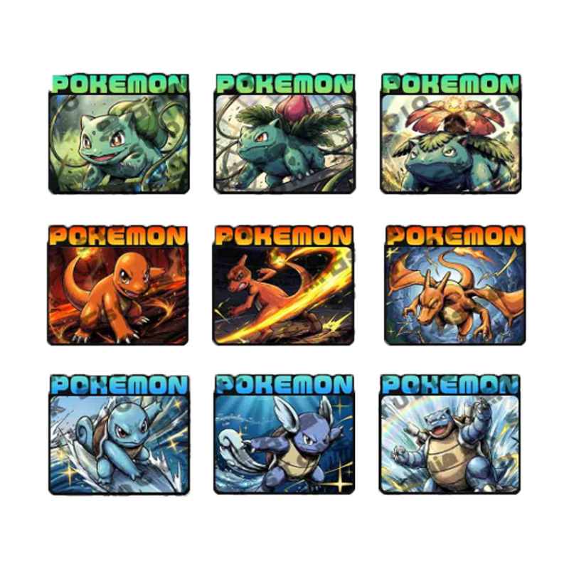 3D Relief Pokémoned Fridge Magnet