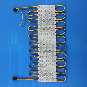 5050 LED modülleri 3 led DC 12V su geçirmez reklam tasarım 75*12 epoksi SMD LED modülü süper parlak RGB LED modül lamba - Product Image 3