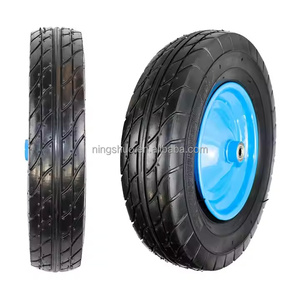 NSPM7046 New Condition with Rubber Plastic Bearing Garden Trailer Trolley Hand Truck4.80/<strong>4.00</strong>-8 Steel Wheelbarrow <strong>Tire</strong> Wheel - Product Image 1