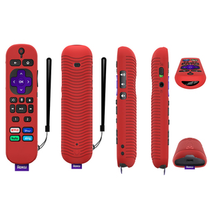Custodia protettiva per telecomando in Silicone morbido antiscivolo per telecomando Roku Voice Remote Pro 2021 - Product Image 2