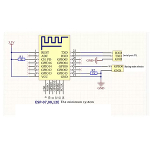 Lorida ESP8266-12F ESP 12F ESP-12F Transceiver serielle Schnitts telle drahtlose Steuerung WLAN-Modul nodemcu esp8266 ESP 12F ESP-12F esp12f - Product Image 3