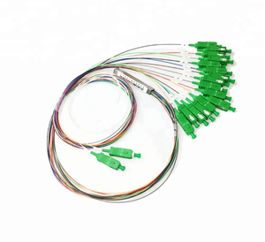 FTTH splitter monomodale in fibra ottica 0.9mm 1x16 SC UPC multiplexer per reti di comunicazione ottica - Product Image 2