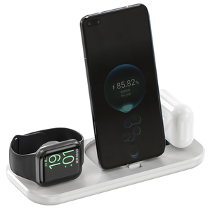 Apple çoklu cihazlar için ucuz 3 In 1 şarj istasyonu katlanabilir şarj tutucu standı - Product Image 1