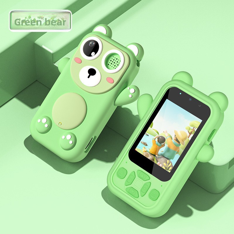 Green Bear Button Model (Takes 50 Photos Without C