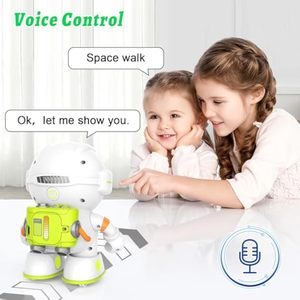 EPT-Robot inteligente de juguete con sensor táctil y control de voz, juguetes robóticos para niños, robot interactivo parlante con canto y baile - Product Image 3