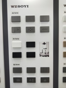 南米標準TV Telデータコンピュータ衛星ソケット壁スイッチ<span class=keywords><strong>16A</strong></span> Max. Current 250V Max. Voltage Made PC素材