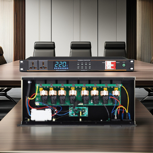 Professionale DL16 sistema Audio Sequencer Controller 16 vie ad alta potenza di alimentazione 2000w uscita concerti metallo Shell connessione Wifi - Product Image 2